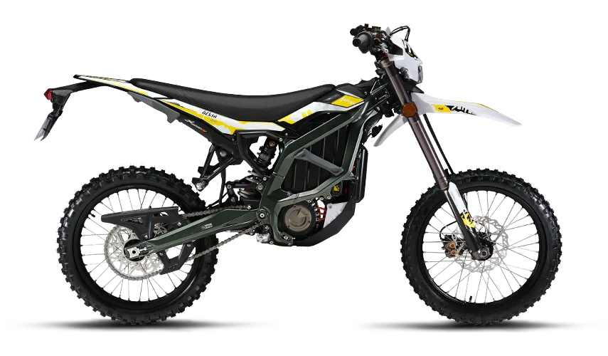 Sur-Ron Ultra Bee electric off-road bike, side view